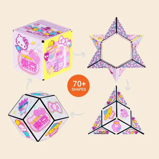 Shashibo® Hello Kitty Magnetic Puzzle Cube – Shape-Shifting STEAM & STEM Sensory Fidget Toy
