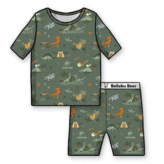 Jurassic Park Safari Bamboo Kids Pajama Short Set