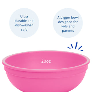 20 oz Bowl Bright Pink