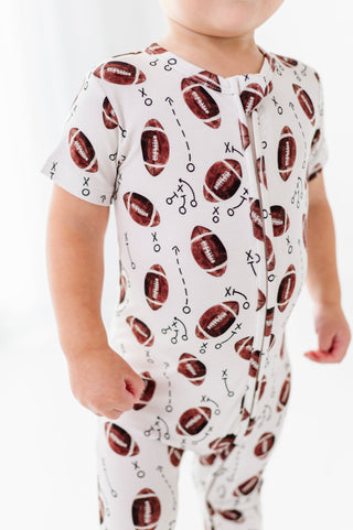 Kickoff Classic Bamboo Zip Romper