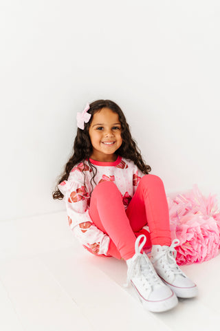 Blitz & Bows Ruffle Crewneck Sweatshirt