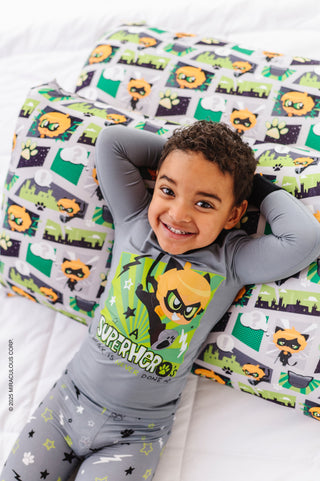 Miraculous™ Chibi Zipper Pillowcase Set: Cat Noir