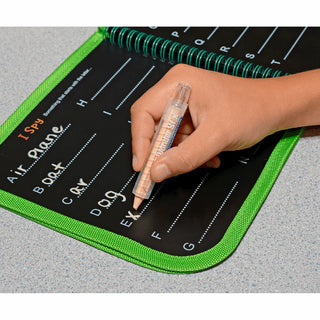 Daily Doodler Reusable Activity Book-Games on the Go, Includes 4 Wonder Stix