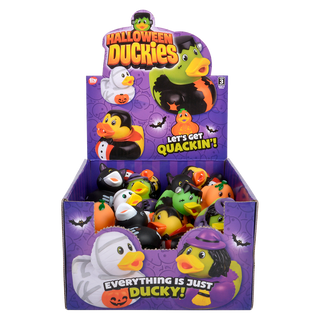 Halloween Rubber Duckies – 2" Spooky Mini Ducks