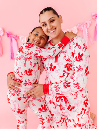 Blushing Bows Women's 2- Piece Set