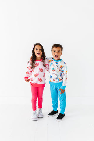 Blitz & Bows Ruffle Crewneck Sweatshirt