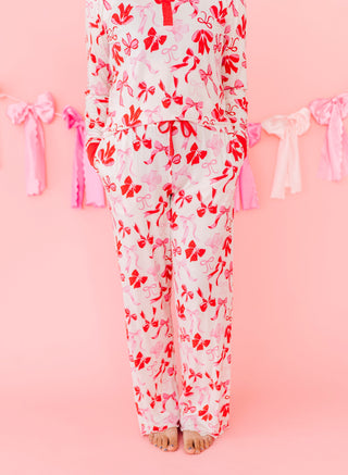 Blushing Bows Women's 2- Piece Set