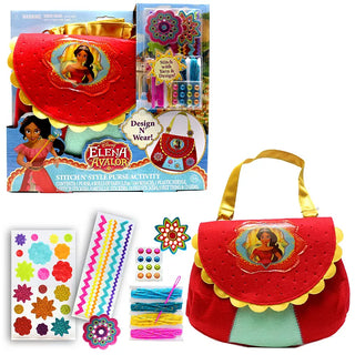 Disney's Elena of Avalor Stitch 'n Style Purse Activity Kit