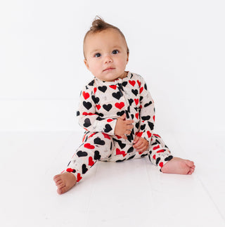 King of Hearts Bamboo Convertible Romper