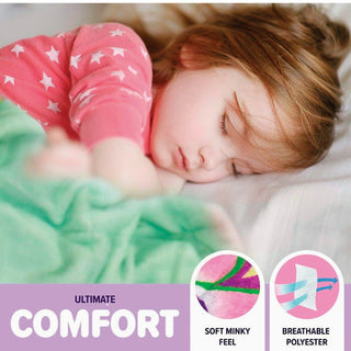 7LB Weighted Blanket: A Soothing Embrace for Restful Sleep - Unicorn