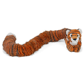 Wild Republic Tailkins Tiger – 40" Wearable Plush Tiger with Long Tail, Shoulder Scarf & Stuffed Animal