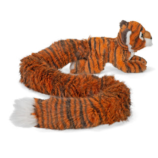 Wild Republic Tailkins Tiger – 40" Wearable Plush Tiger with Long Tail, Shoulder Scarf & Stuffed Animal