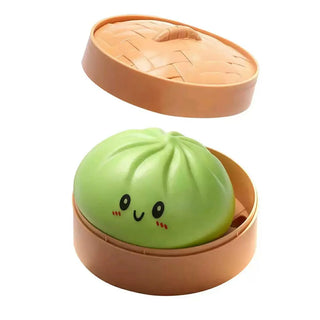 Dumpling Squishy Sensory Toy – Soft Stress Relief Fidget for Anxiety, Focus & Calm | Tactile Sensory Ball for Kids & Adults