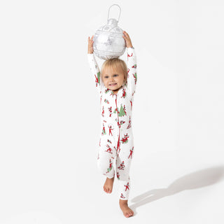 Christmas Pajamas: The Elf on the Shelf Convertible Footie Bamboo Sleepwear