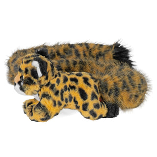 Wild Republic Tailkins Cheetah – 40" Wearable Plush Cheetah with Long Tail, Shoulder Scarf & Stuffed Animal