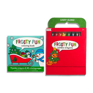 Carry Along! Coloring Book Set – Frosty Fun by OOLY