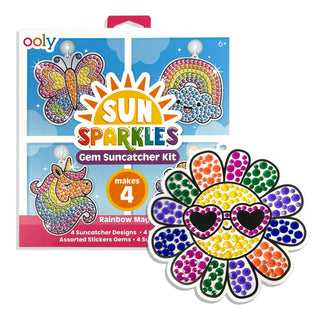 Sun Sparkles Gem Suncatcher Kit – Rainbow Magic by OOLY