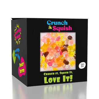 Crunch & Squish Candy Series Sensory Fidget Toy – Crunchy Stress Ball for Kids, Teens & Adults