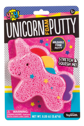 Yay! Unicorn Foam Putty – Soft, Stretchy Sensory Putty for Kids | Fluffy Fidget Toy & Creative Sensory Play