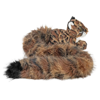 Wild Republic Tailkins Clouded Leopard – 40" Wearable Plush Leopard with Long Tail, Shoulder Scarf & Stuffed Animal