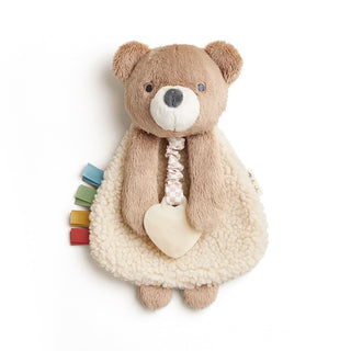 Itzy Lovey™ Plush and Teether Toy | Teddy the Bear