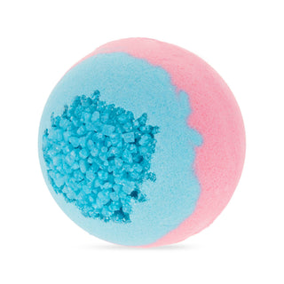 Frozen-Inspired Crystal Bath Fizzer – Frosted Berries Bath Bomb with Crystal Bath Salts