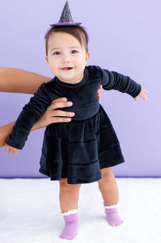 Black Velvet Birdie Twirl- RUNS SMALL*