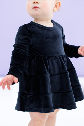 Black Velvet Birdie Twirl- RUNS SMALL*