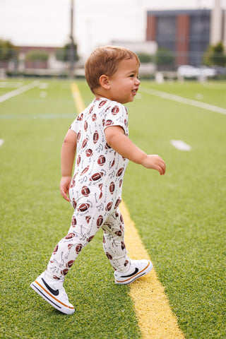 Kickoff Classic Bamboo Zip Romper