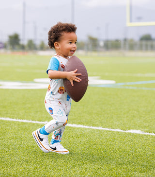 Gridiron Greats Bamboo Zip Romper