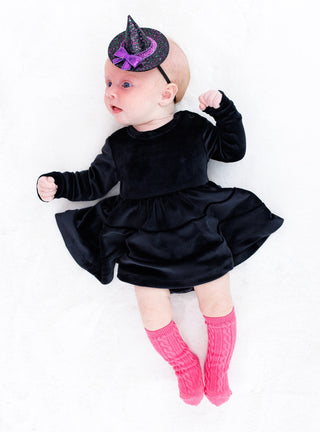 Black Velvet Birdie Twirl- RUNS SMALL*