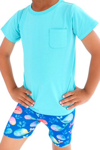 Lagoon Bamboo/Cotton Pocket T-Shirt