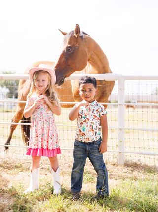 Dolly Birdie Dress Set - SHORT