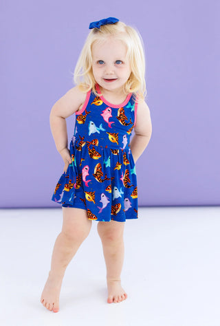 Bruce Birdie Peplum Set