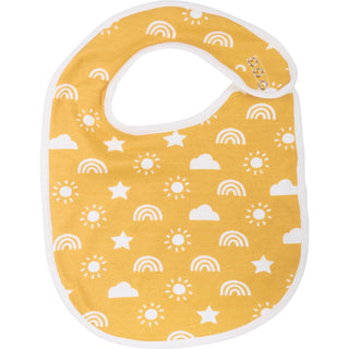 You Are My Rainbow Baby Bib Set – 2-Pack Adjustable Cotton Bibs for Babies &amp; Toddlers