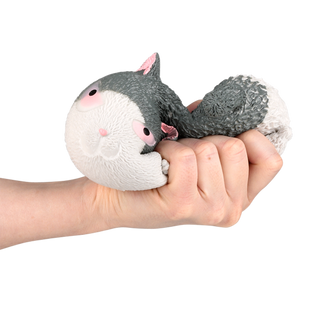 3.5" Squish & Stretch Puffy Cat