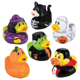 Halloween Rubber Duckies – 2" Spooky Mini Ducks