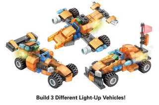 Crystal Brix 3 in 1 Light Up Vehicle