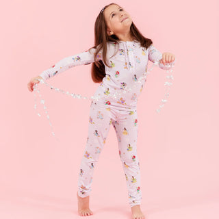 Disney | Magnetic Me Princess Modal Magnetic No Drama Pajama Long Sleeve Set