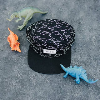 Black Dino Baseball Cap