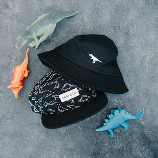 Black Dino Baseball Cap