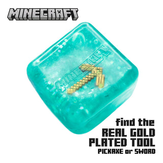Minecraft Jelly Cube Surprise – Squishy Sensory Toy with Hidden Minecraft Collectible