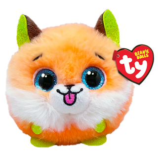 Sherbert - Orange Fox Beanie Ball