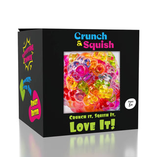 Crunch & Squish Candy Series Sensory Fidget Toy – Crunchy Stress Ball for Kids, Teens & Adults