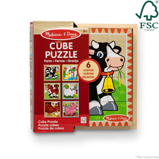 Farm Cube Puzzle - 16 Pieces