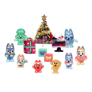 Bluey Fuzzies Advent Calendar – 24 Days of Christmas Surprises