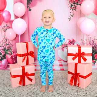 Cruz Two Piece Valentines Day Bamboo Lounge Set