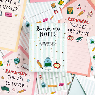 Encouraging Lunch Box Notes Set – 25 Positive Affirmation Cards for Kids