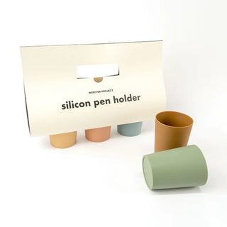 Silicon Pen Holder Set