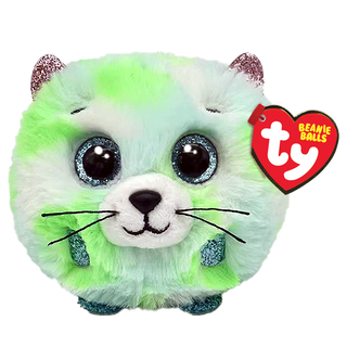 Evie - Green Cat Ball Beanie Ball